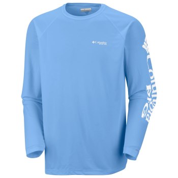 Columbia Muške Majice S Kapuljačom - PFG Terminal Tackle Long Sleeve Bijele | ILWH-29768